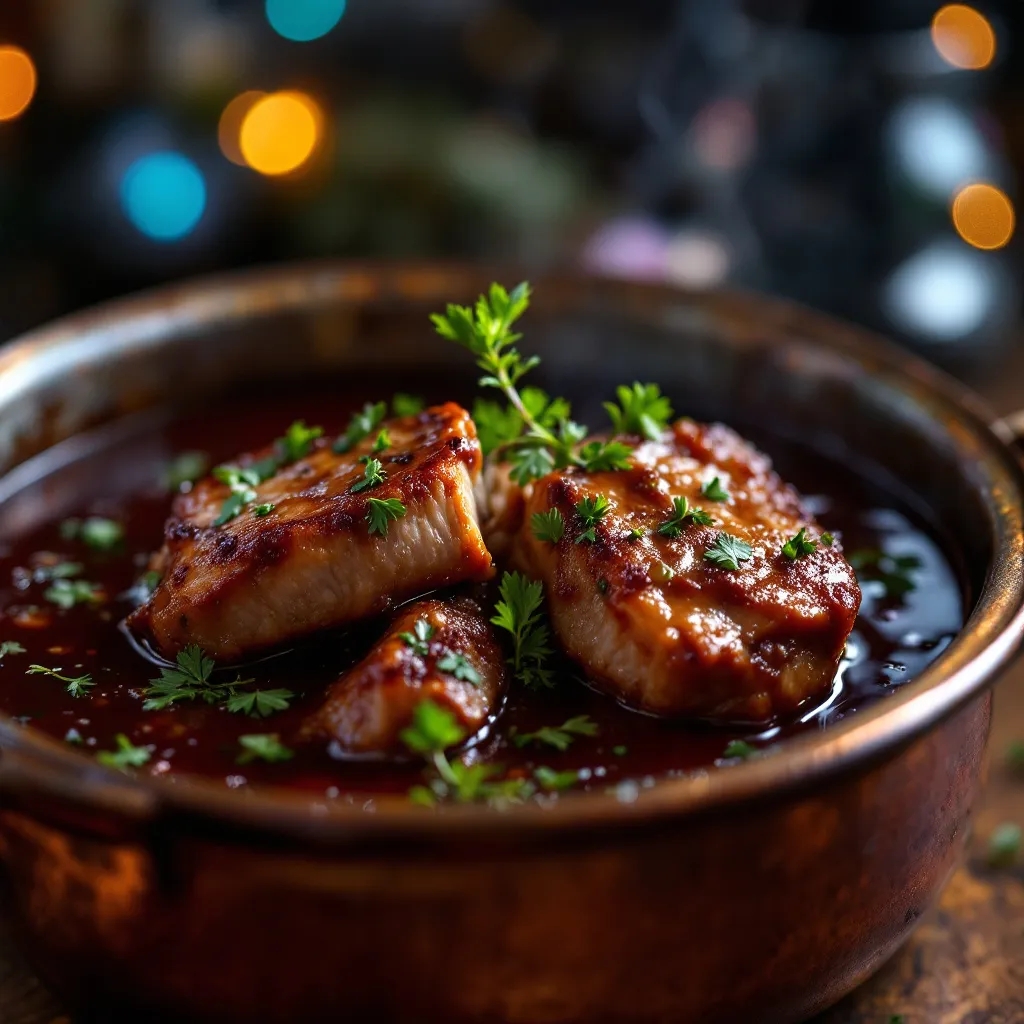recette Joues de porc mijoté