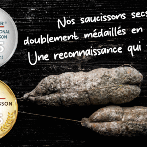 SAUCISSON SEC PUR PORC CHAUDIN