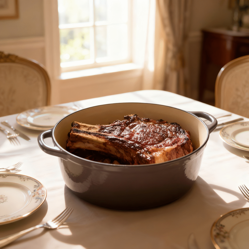 recette côte de bœuf au four